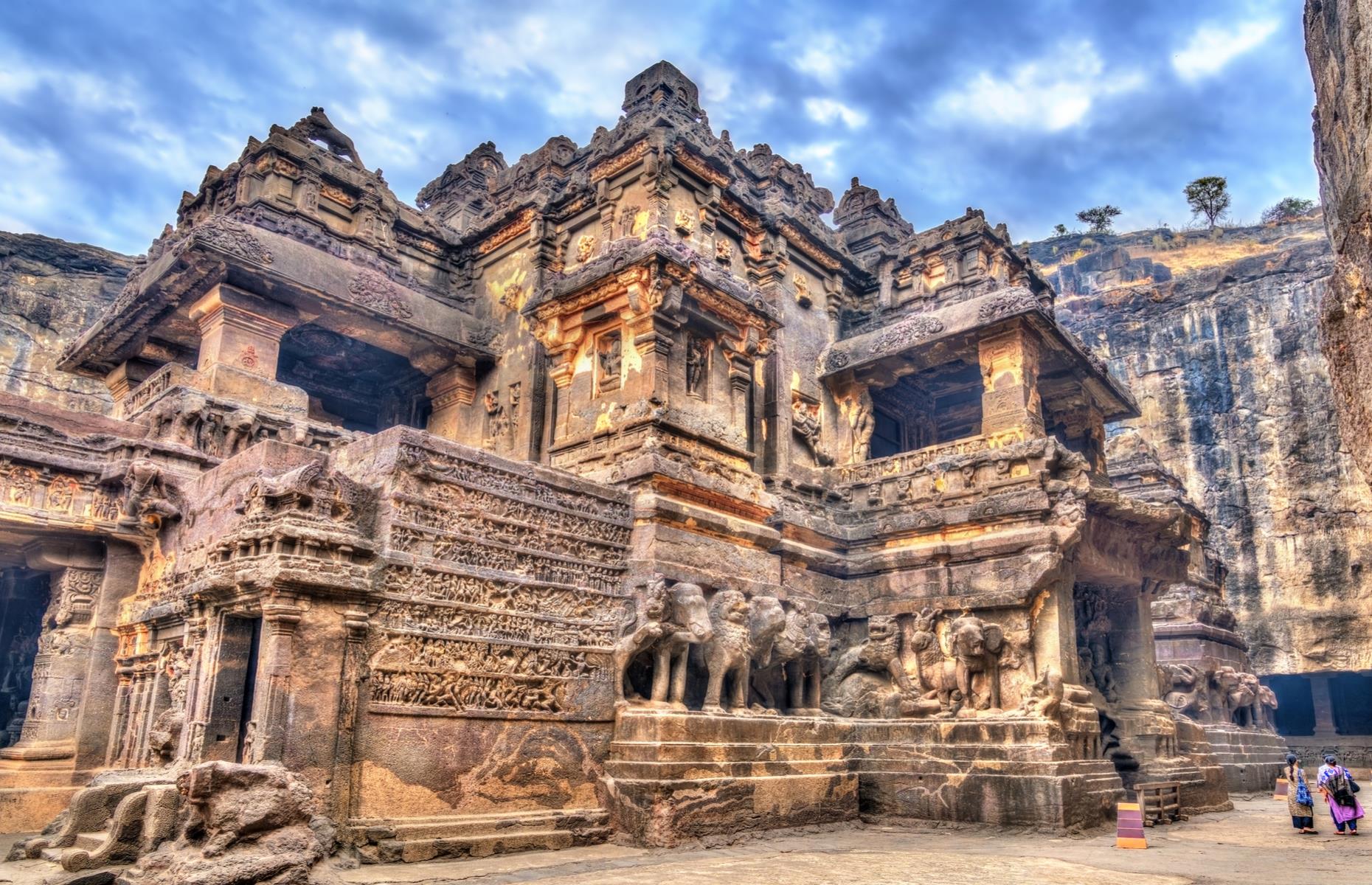 Kailasa Temple in Ellora, India