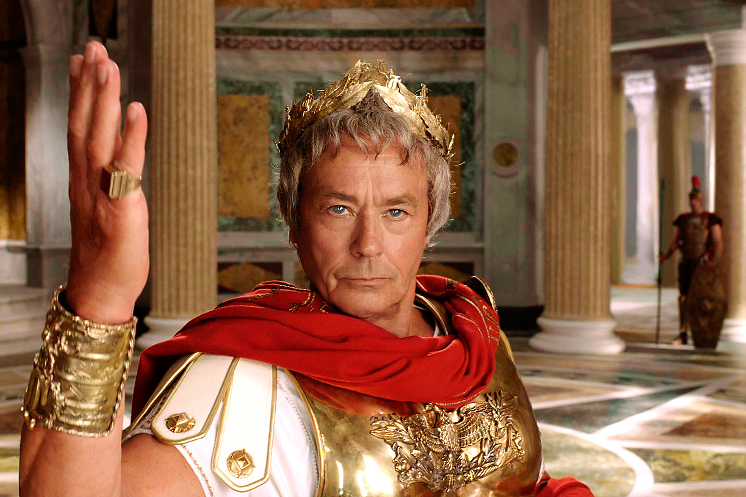 Цезарь расширил римское правление в Европе