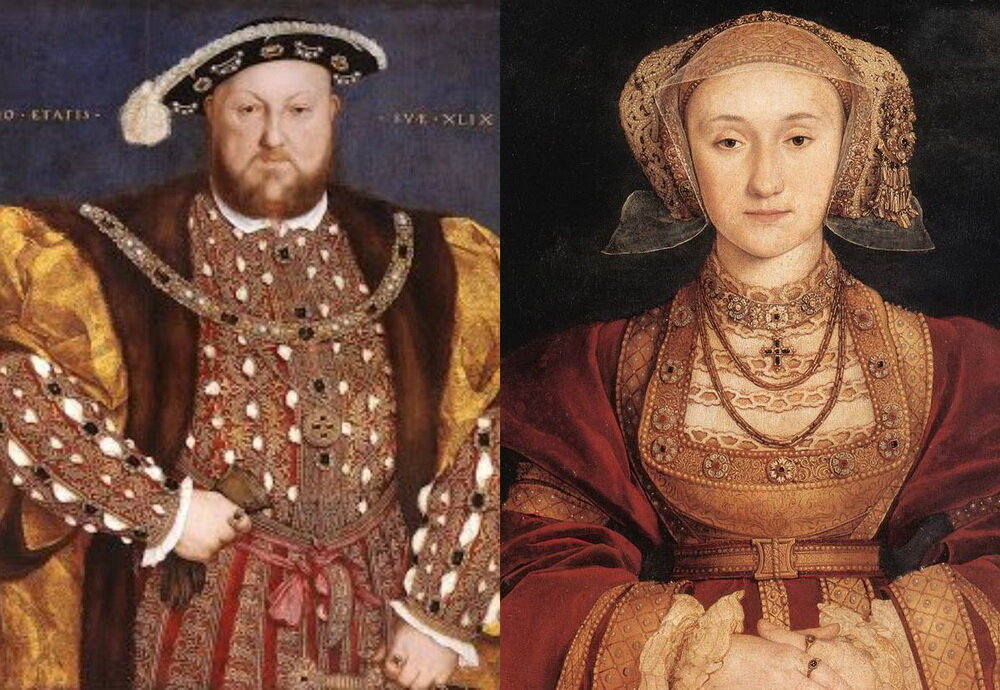  Король Генрих VIII, Екатерина Арагонская и Анна Клевская