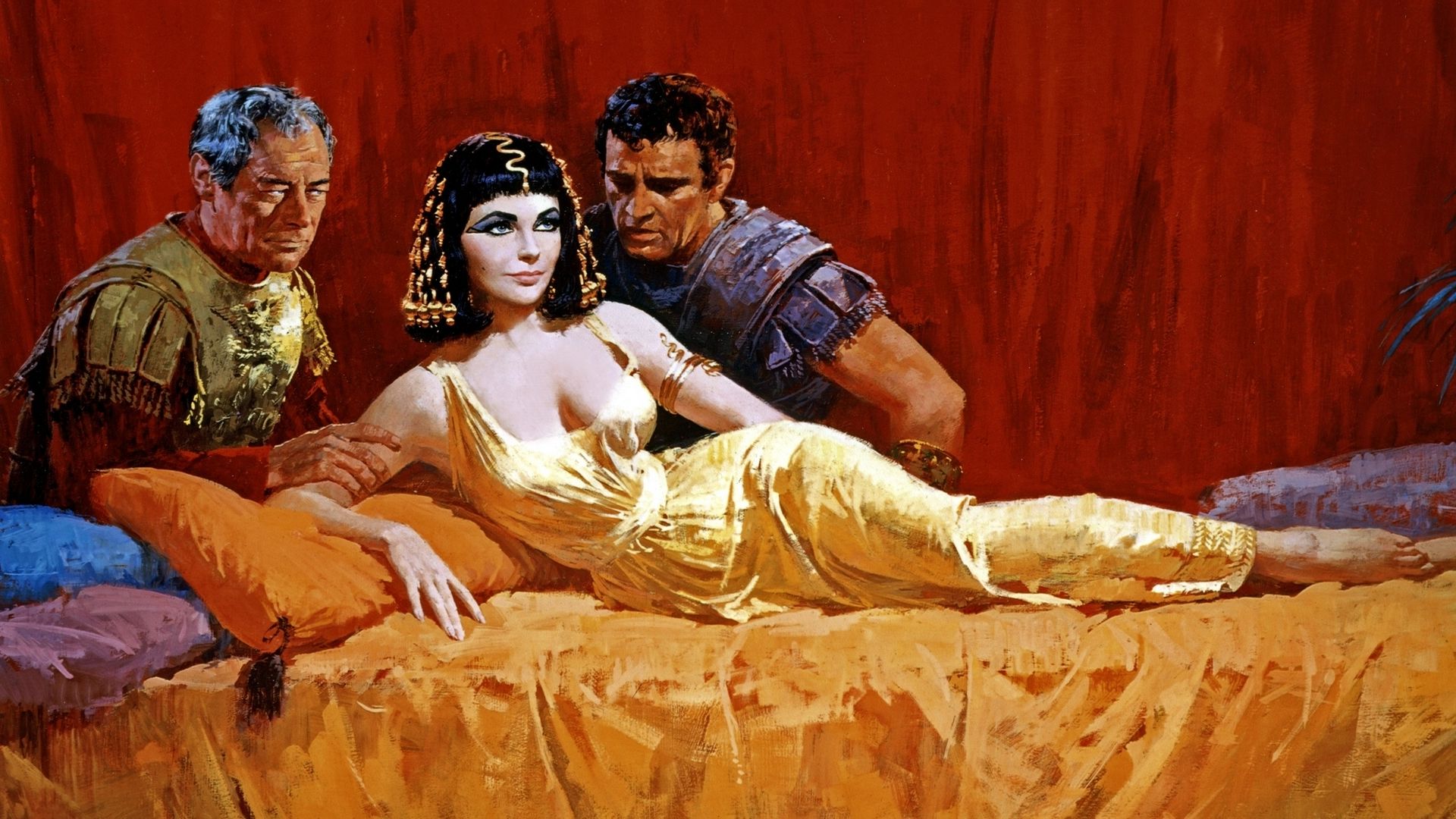 Клеопатра вступает в союз с Юлием Цезарем